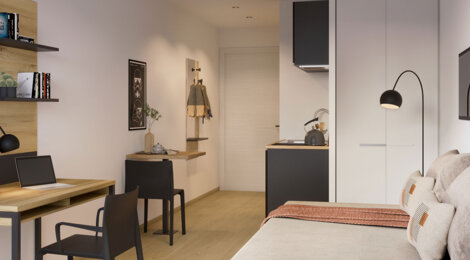 Programme immobilier neuf RESIDENCE OPUS - Colombes investissement étudiant proche tramway et gare (92700) - Référence : 17606