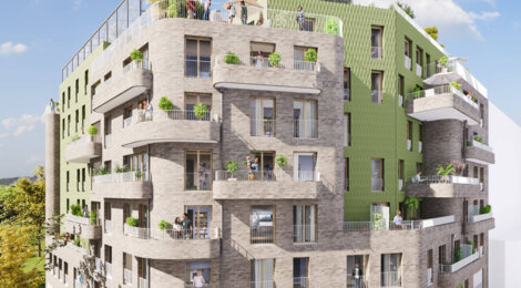 Programme immobilier neuf L'Orangerie - Colombes : logements neufs sécurisés et verdoyants proche de la Gare Transilien J (92700) - Référence : 14879