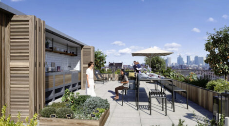 Programme immobilier neuf Les Terrasses Bel Air - Colombes : Résidence T2–T5 avec cadre contemporain et confort optimisé proche des transports (92700) - Référence : 14245