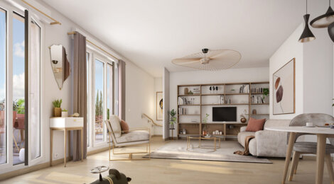 Programme immobilier neuf APPARTEMENT 5 PIECES DUPLEX - Fontenay-aux-Roses à deux pas des commerces (92260) - Référence : 14830
