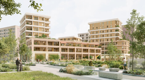 Programme immobilier neuf Rooj - Cœur des Agnettes - Gennevilliers logements du studio au 5 pièces près de Paris (92230) - Référence : 17926