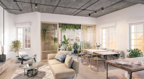 Programme immobilier neuf REPLAY - Gennevilliers : logements neufs lumineux et sécurisés proche du tramway T1 (92230) - Référence : 14944