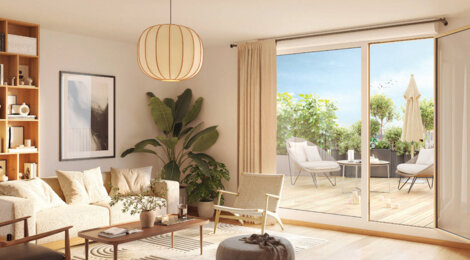 Programme immobilier neuf HANA - Gennevilliers près du parc des Chanteraines (92230) - Référence : 16211