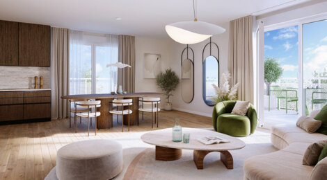 Programme immobilier neuf PERLE D'ISSY - Issy-les-Moulineaux, une adresse connectée près du RER C et de la ligne 15 (92130) - Référence : 17535