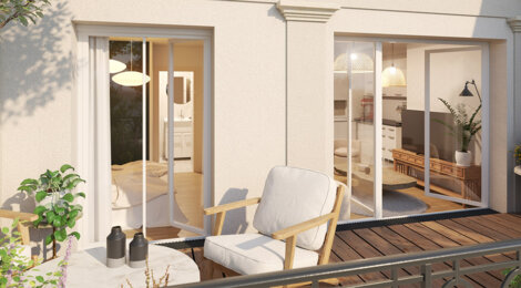 Programme immobilier neuf Plessis Le Magnifique - Le Plessis-Robinson appartements avec extérieur près du T6 (92350) - Référence : 17396