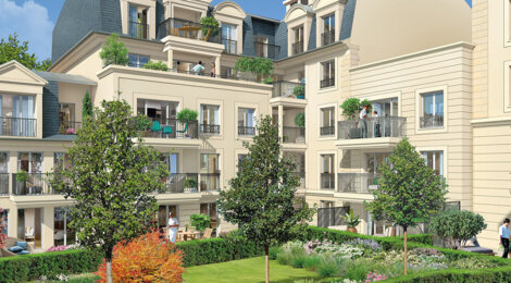 Programme immobilier neuf Les Villas de l Etang Colbert - Le Plessis-Robinson cadre verdoyant à 2 min de l’Étang-Colbert (92350) - Référence : 18585