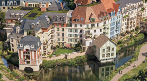 Programme immobilier neuf SCENE 3 - QUARTIER DES ARCHITECTES - Le Plessis-Robinson résidence verdoyante à 200 m du tram T10 (92350) - Référence : 18522
