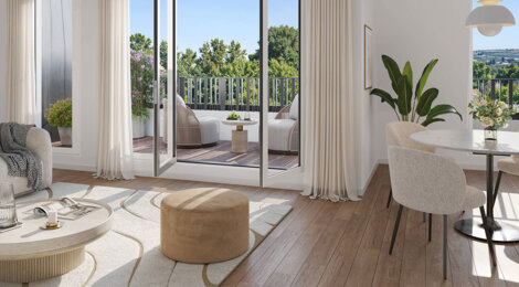 Programme immobilier neuf SOLEN - Meudon cadre verdoyant proche transports et commerces (92190) - Référence : 17523
