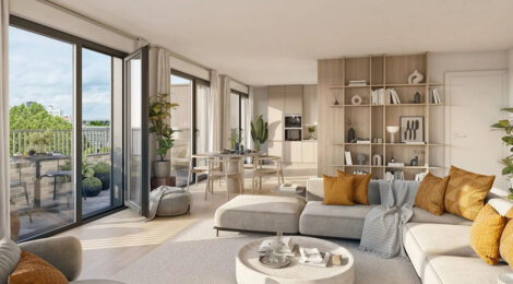 Programme immobilier neuf CARDINAL 8 - Montrouge à proximité commerces et métros lignes 13 et 4 (92120) - Référence : 8329