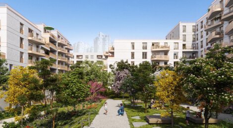Programme immobilier neuf EKLO - Nanterre logements du 2 au 4 pièces près du parc André-Malraux (92000) - Référence : 17766