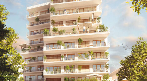 Programme immobilier neuf West Village - Tribeca - Nanterre : logements neufs T2–T4 proche de Paris et La Défense (92000) - Référence : 15874