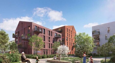 Programme immobilier neuf BEAU CHEMIN - Nanterre proche à La Défense en T2 (92000) - Référence : 16205