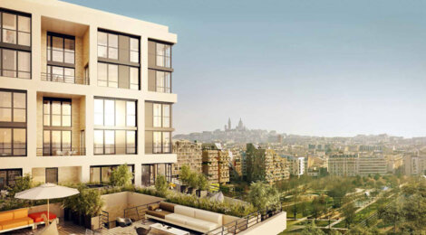Programme immobilier neuf DIMENSION - Paris 17e : Appartements T1–T5 avec vues panoramiques et desserte optimale près des Batignolles (75017) - Référence : 174