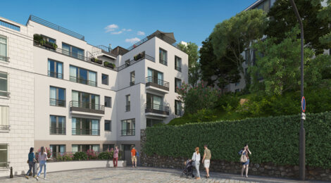Programme immobilier neuf PALAZZO - Paris 19 : Résidence studio–T4 avec cadre résidentiel et confort optimisé proche des commodités (75019) - Référence : 6694
