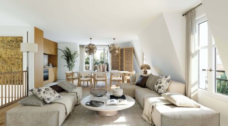 Programme immobilier neuf Villa Collin - Puteaux à proximité de la gare et des lignes L, U et T2 (92800) - Référence : 16142