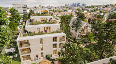 Programme immobilier neuf Les Hydrangeas - Rueil-Malmaison résidence contemporaine aux portes de Paris (92500) - Référence : 16398