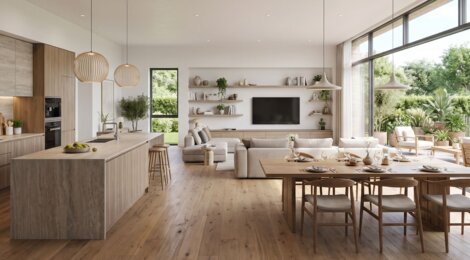 Programme immobilier neuf 90 REPUBLIQUE - Saint-Cloud logements du 1 au 4 pièces à 26 minutes de Paris (92210) - Référence : 17758