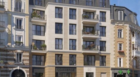 Programme immobilier neuf 90 REPUBLIQUE - Saint-Cloud logements du 1 au 4 pièces à 26 minutes de Paris (92210) - Référence : 17758