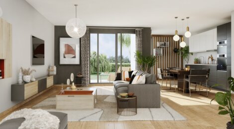 Programme immobilier neuf L'Aparté - Saint-Cloud : logements neufs sécurisés et verdoyants proche des transports (92210) - Référence : 8299