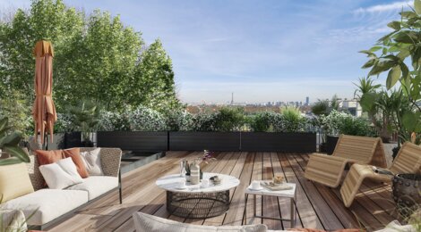 Programme immobilier neuf L'Aparté - Saint-Cloud : logements neufs sécurisés et verdoyants proche des transports (92210) - Référence : 8299