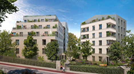 Programme immobilier neuf Le S - Sceaux : Résidence studio–T5 avec cadre verdoyant et confort optimisé proche des transports (92330) - Référence : 14262