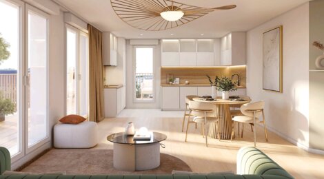 Programme immobilier neuf LA CANOPEE - Suresnes à deux pas de La Défense et de La Seine (92150) - Référence : 16536