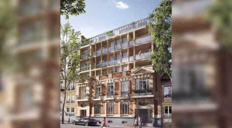 Programme immobilier neuf 30 RUE D'ISSY - Vanves : Résidence studio–T5 avec cadre contemporain et confort optimisé proche des commodités (92170) - Référence : 6253