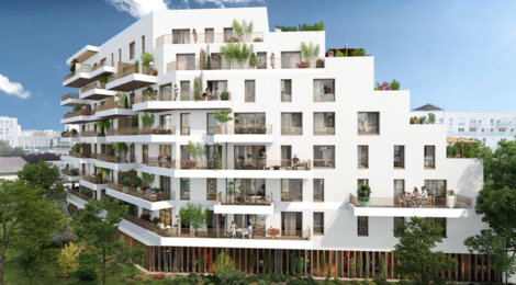Programme immobilier neuf ILOT VERT - Villeneuve-la-Garenne  à proximité du tram T1 et ligne 15 (92390) - Référence : 15341