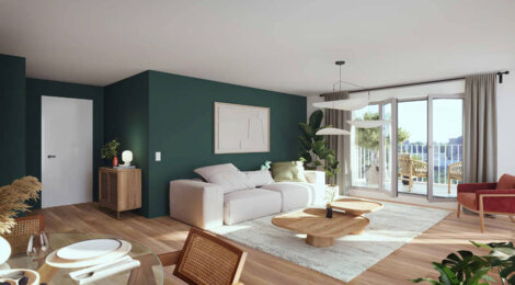 Programme immobilier neuf RIVE NATURE - Villeneuve-la-Garenne près place commerçante (92390) - Référence : 16139