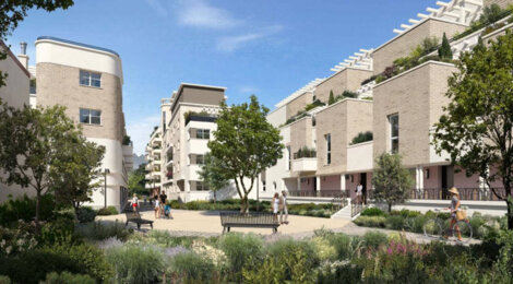 Programme immobilier neuf CENTRAL QUAI - Villeneuve-la-Garenne proche Paris à 35 min en métro (92390) - Référence : 16352