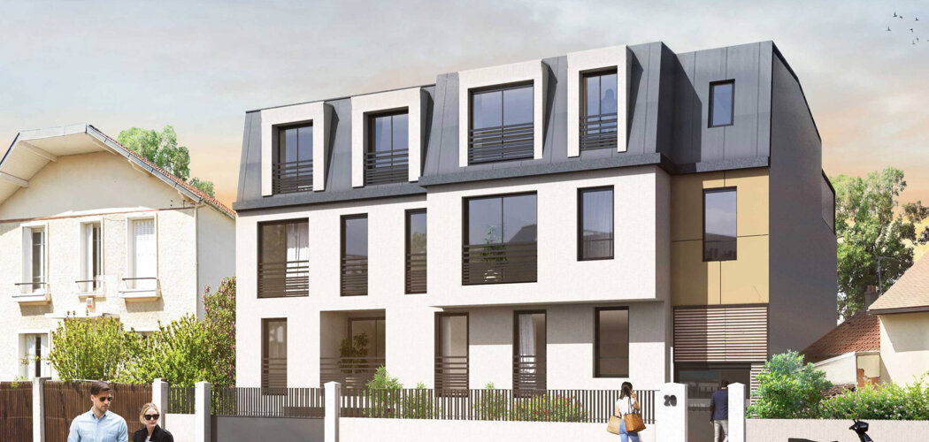 Programme immobilier neuf La Marquette - Antony : Résidence studio–T4 avec cadre pavillonnaire et confort optimisé proche des transports (92160) - Référence : 14413