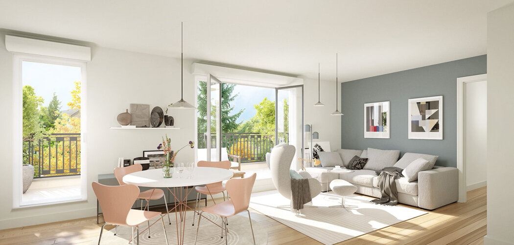 Programme immobilier neuf Villa Molière - Antony secteur résidentiel  à 9 minutes de la gare RER B (92160) - Référence : 13472