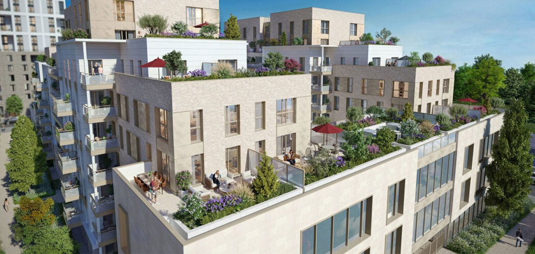Programme immobilier neuf Les Portes de Seine - Asnières-sur-Seine adresse neuve proche Seine et RER C (92600) - Référence : 17264