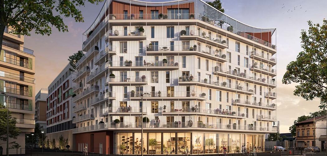 Programme immobilier neuf Hisséo - Bois-Colombes : logements neufs lumineux et sécurisés proche du métro (92270) - Référence : 7463