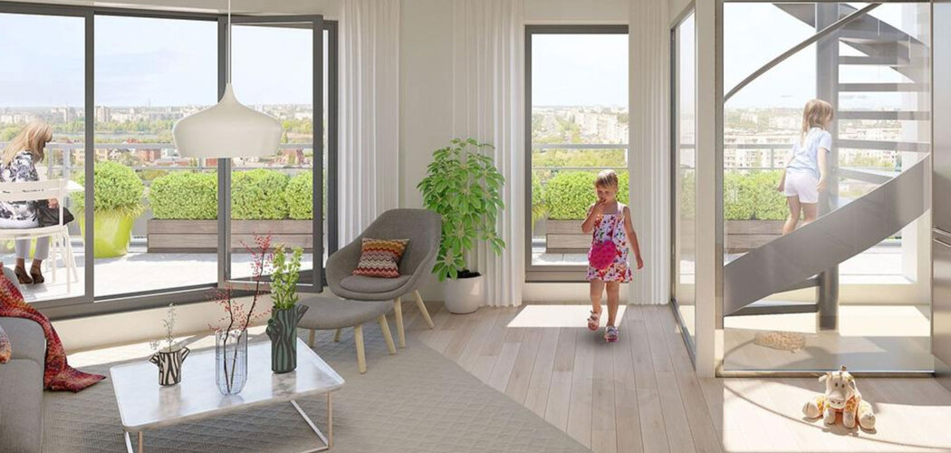 Programme immobilier neuf Les Terrasses Vertes - Châtenay-Malabry : logements neufs sécurisés et verdoyants proche des transports (92290) - Référence : 8273