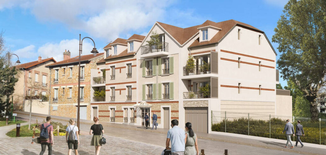 Programme immobilier neuf PAVILLON GARNIER - Châtenay-Malabry : Résidence T2–T5 avec cadre pavillonnaire et confort optimisé proche des commodités (92290) - Référence : 6385
