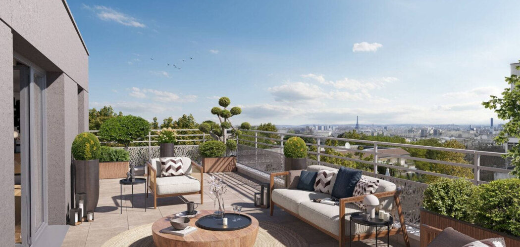 Programme immobilier neuf Les Terrasses du Belvédère - Châtillon : logements neufs proches du tramway T6 et du centre-ville (92320) - Référence : 9313