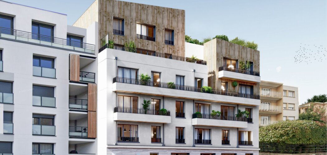 Programme immobilier neuf Coeur Chaville - Chaville : logements neufs sécurisés et verdoyants proche des transports (92370) - Référence : 15501