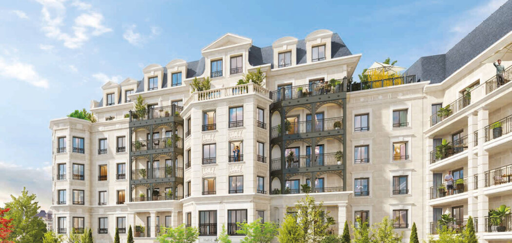 Programme immobilier neuf Panorama Beaurivage - Les Naïades - Clamart adresse résidentielle proche Bois de la Garenne (92140) - Référence : 17431