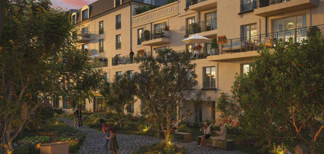 Programme immobilier neuf LUTECIA - Clamart : Résidence T2–T5 avec cadre résidentiel et confort optimisé proche des transports (92140) - Référence : 14767