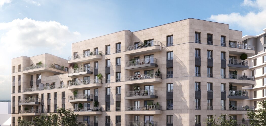 Programme immobilier neuf TOPAZE - Clichy : logements neufs proches des berges de Seine et du métro 13 (92110) - Référence : 15990