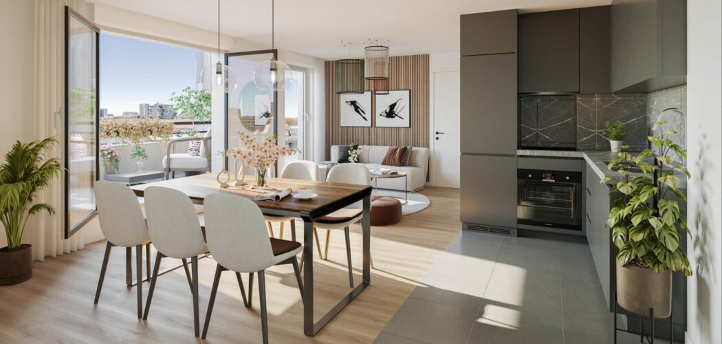 Programme immobilier neuf L'Arche - Colombes à deux pas en transport de La Défense (92700) - Référence : 16330