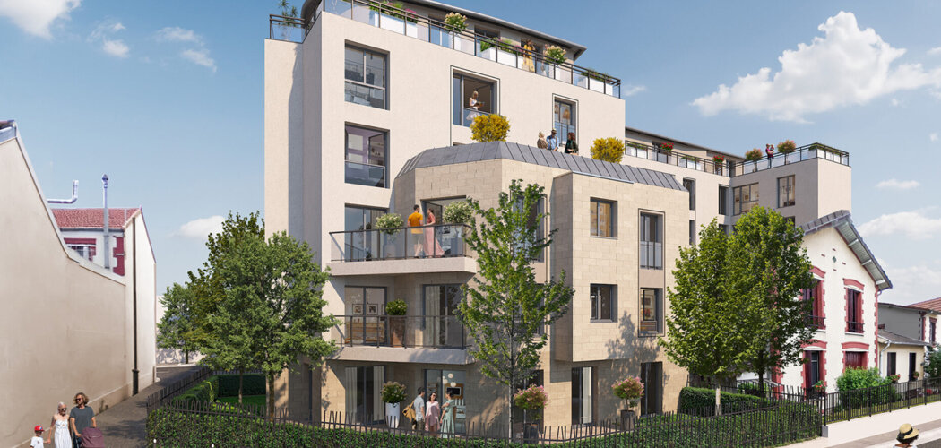 Programme immobilier neuf Villa Gabrielle - Colombes à proximité du tramway T2 et des quais de Seine (92700) - Référence : 16604
