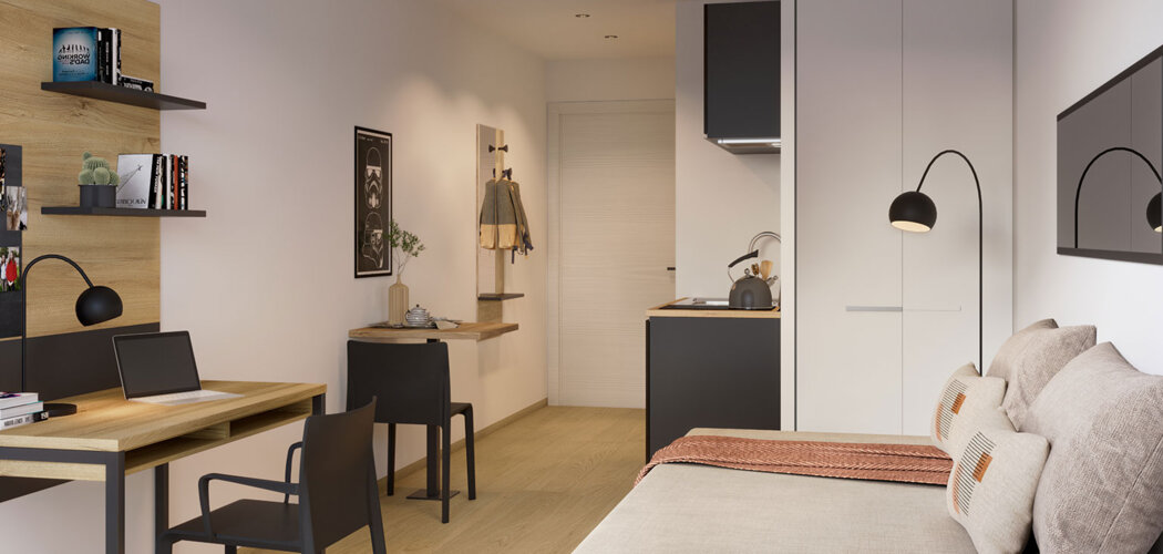 Programme immobilier neuf RESIDENCE OPUS - Colombes investissement étudiant proche tramway et gare (92700) - Référence : 17606