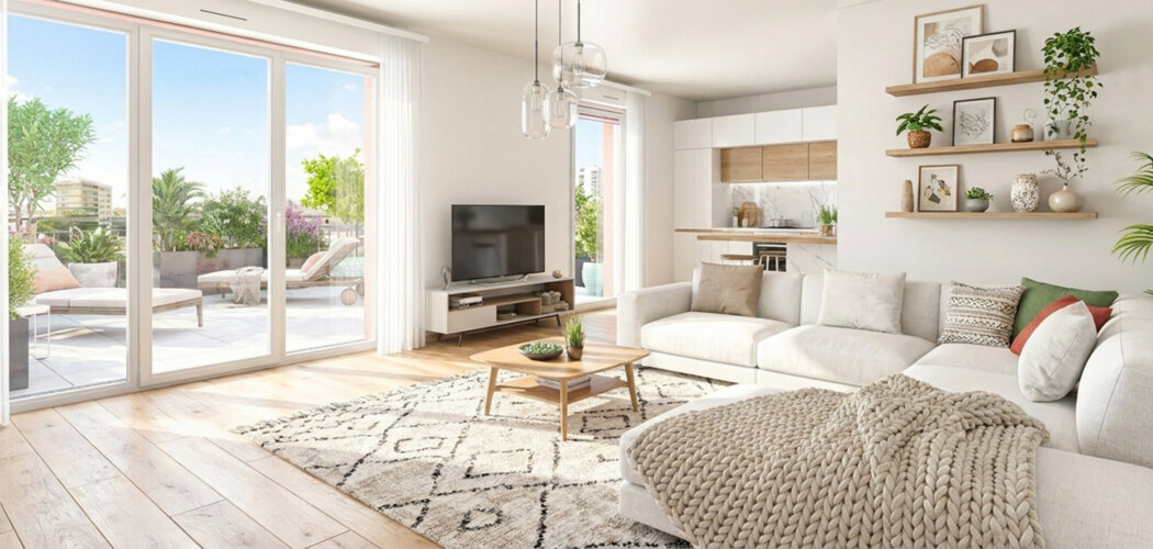 Programme immobilier neuf Carré Caillebotte - Colombes résidence verdoyante proche gare Transilien J (92700) - Référence : 17611