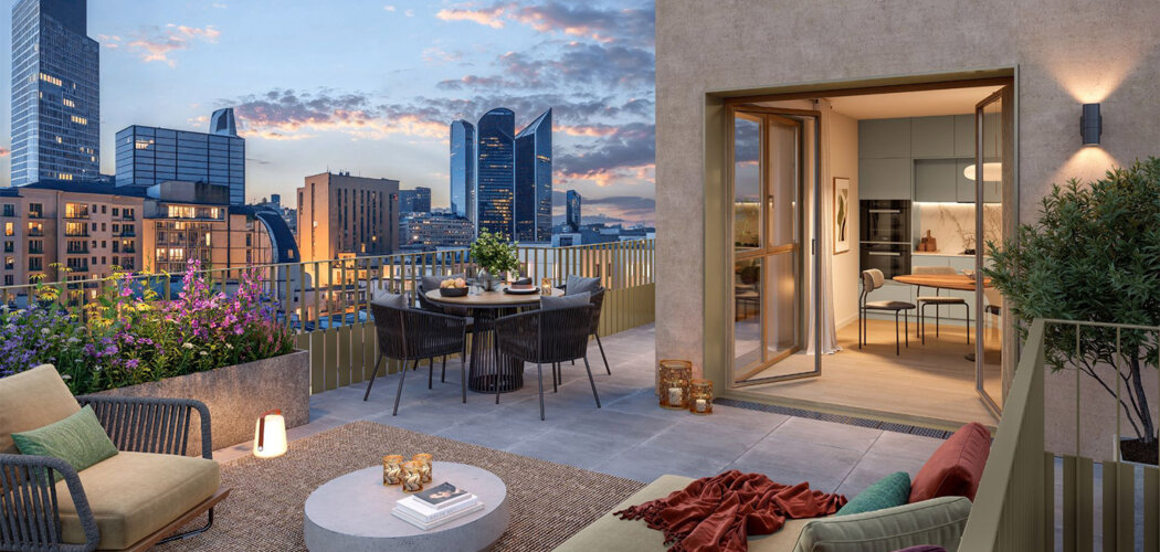 Programme immobilier neuf Koya - Courbevoie aux portes de La Défense (92400) - Référence : 16611