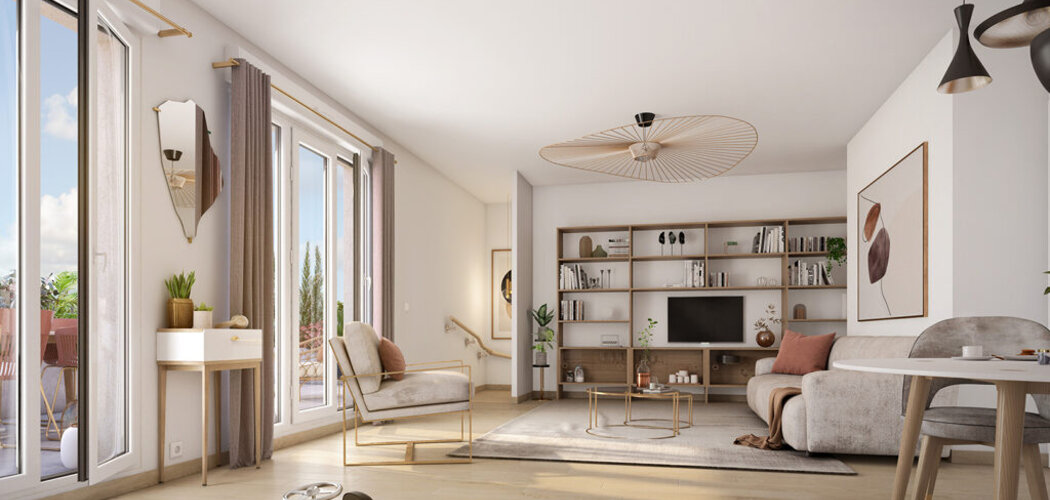 Programme immobilier neuf APPARTEMENT 5 PIECES DUPLEX - Fontenay-aux-Roses à deux pas des commerces (92260) - Référence : 18404