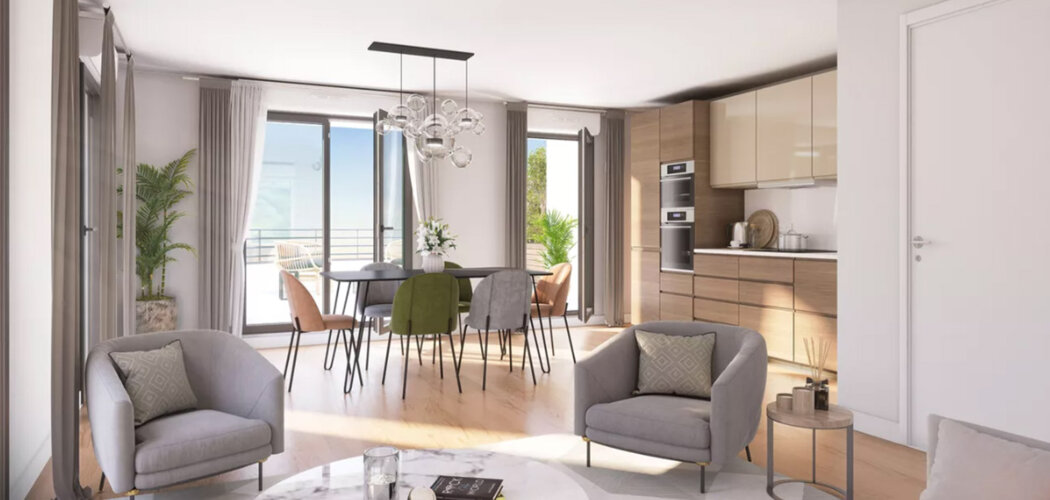 Programme immobilier neuf L'Orée des Vergers - Fontenay-aux-Roses cadre résidentiel proche RER B appartements lumineux (92260) - Référence : 17147