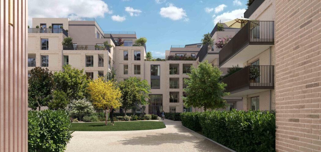 Programme immobilier neuf Les Terrasses de L'Hippodrome - Garches : logements neufs lumineux et sécurisés avec vue sur Saint-Cloud (92380) - Référence : 14963