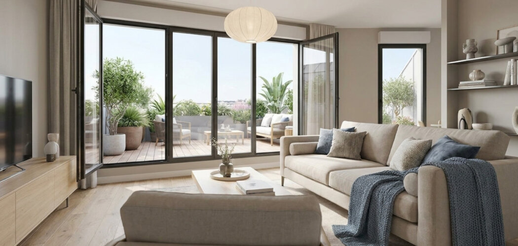 Programme immobilier neuf 29 HOCHE - Issy-les-Moulineaux : logements neufs sécurisés et verdoyants proche du Métro (92130) - Référence : 14897